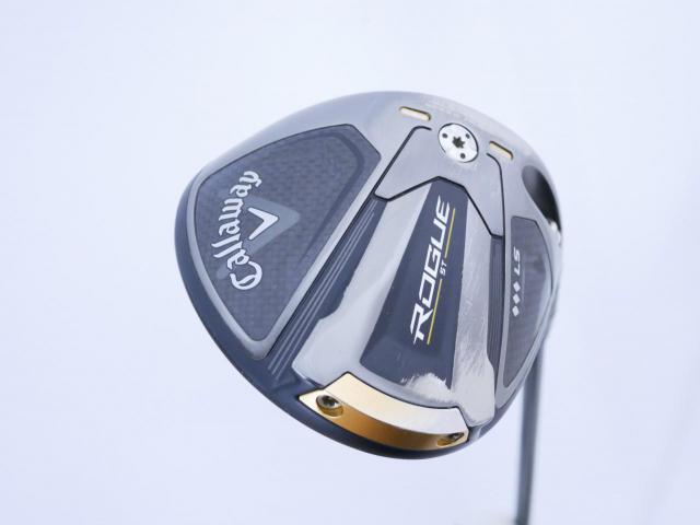 Driver : Callaway : ไดรเวอร์ Callaway Rogue ST LS Triple Diamond (รุ่นล่าสุดปี 2022 Low Spin สุดๆ) Loft 9 ก้าน Mitsubishi TENSEI 55 Flex S