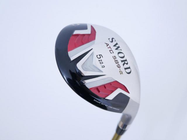 Fairway Wood : Katana : ไม้กระเทย Katana Sword ATC-589a (ปี 2015) Loft 22 ก้าน Speeder 589 Flex R