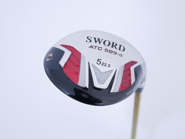 Fairway Wood : Katana : ไม้กระเทย Katana Sword ATC-589a (ปี 2015) Loft 22 ก้าน Speeder 589 Flex R