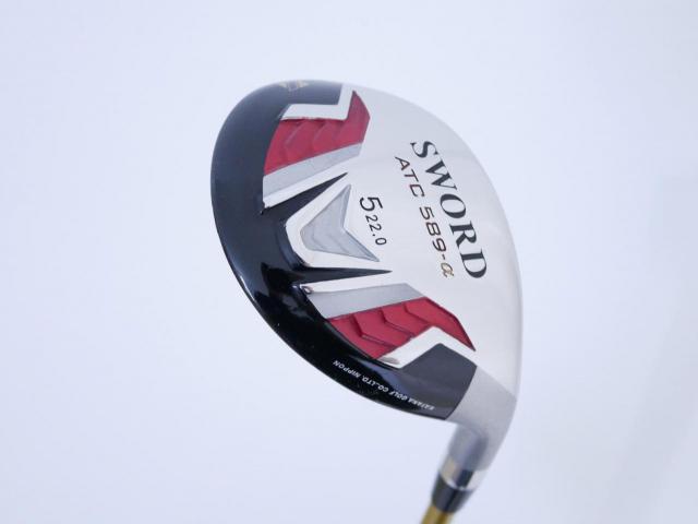 Fairway Wood : Katana : ไม้กระเทย Katana Sword ATC-589a (ปี 2015) Loft 22 ก้าน Speeder 589 Flex SR
