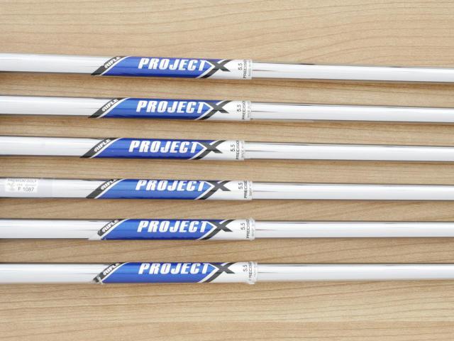 Iron set : Callaway : ชุดเหล็ก Callaway X Forged มีเหล็ก 5-Pw (6 ชิ้น) ก้านเหล็ก Project X 5.5 Flex S