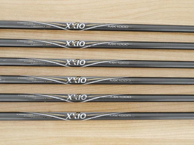 Iron set : XXIO : ชุดเหล็ก XXIO Forged มีเหล็ก 5-Pw (6 ชิ้น) ก้านกราไฟต์ MX-1000 Flex R