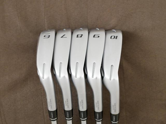 Iron set : Honma : ชุดเหล็ก Honma Bezeal 535 (ปี 2019 รุ่นนี้ใบใหญ่ที่สุดของ Honma) มีเหล็ก 6-10 (5 ชิ้น) ก้านเหล็ก NS Pro 950 Flex R