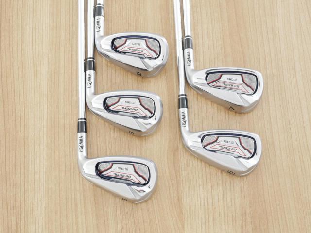 Iron set : Honma : ชุดเหล็ก Honma Bezeal 535 (ปี 2019 รุ่นนี้ใบใหญ่ที่สุดของ Honma) มีเหล็ก 6-10 (5 ชิ้น) ก้านเหล็ก NS Pro 950 Flex R