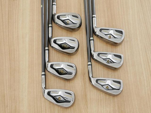 Iron set : Maruman : ชุดเหล็ก Maruman Majesty Vanquich XR (รุ่นท๊อปสุด ตีง่าย ไกลมาก ของใหม่ 7 หมื่นบาท) มีเหล็ก 5-10,Pw (7 ชิ้น) ก้านกราไฟต์ Flex R