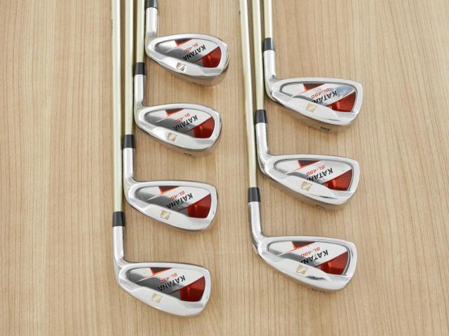 Iron set : Katana : ชุดเหล็ก Katana SL-450 มีเหล็ก 6-Pw,Aw,Sw (7 ชิ้น) ก้านกราไฟต์ Fujikura Speeder 589 Flex R