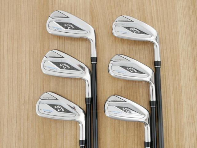 Iron set : Callaway : ชุดเหล็ก Callaway Paradym Ai Smoke Max Fast (ออกปี 2024 ตีง่ายมาก ไกล Japan Spec.) มีเหล็ก 6-Pw,Aw (6 ชิ้น) ก้านกราไฟต์ Fujikura TENSEI 40 Flex R