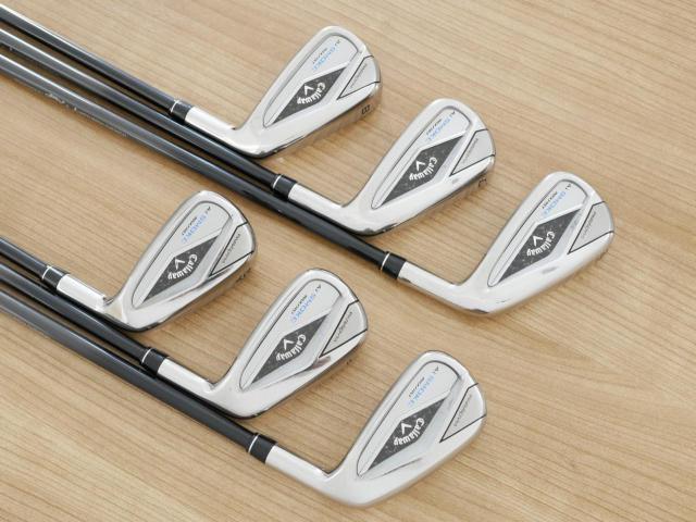 Iron set : Callaway : ชุดเหล็ก Callaway Paradym Ai Smoke Max Fast (ออกปี 2024 ตีง่ายมาก ไกล Japan Spec.) มีเหล็ก 6-Pw,Aw (6 ชิ้น) ก้านกราไฟต์ Fujikura TENSEI 40 Flex R