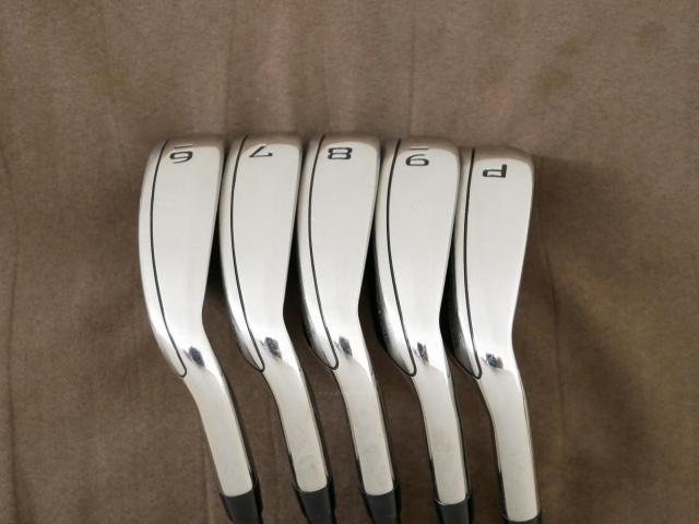 Iron set : Callaway : ชุดเหล็ก Callaway Rogue ST Max OS (ออกปี 2022 ตีง่ายสุดๆ ไกลสุดๆ) มีเหล็ก 6-Pw (5 ชิ้น) ก้านกราไฟต์ Fujikura VENTUS 5 Flex R