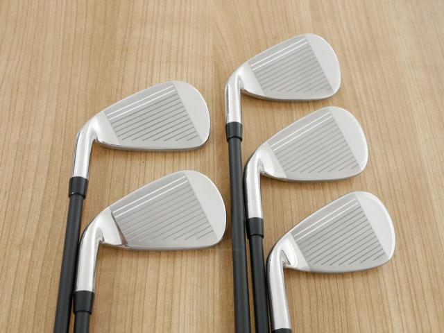 Iron set : Callaway : ชุดเหล็ก Callaway Rogue ST Max OS (ออกปี 2022 ตีง่ายสุดๆ ไกลสุดๆ) มีเหล็ก 6-Pw (5 ชิ้น) ก้านกราไฟต์ Fujikura VENTUS 5 Flex R