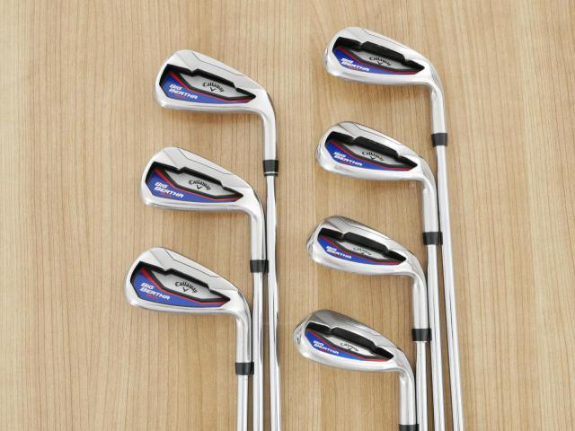 Iron set : Callaway : ชุดเหล็ก Callaway Big Bertha Beta (ใบใหญ่ ตีง่ายมาก) มีเหล็ก 6-Pw,Aw,Sw (7 ชิ้น) ก้านเหล็ก GS90 R300