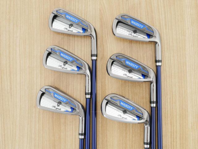 Iron set : Maruman : ชุดเหล็ก Maruman Majesty Royale (รุ่นท๊อปสุด ออกปี 2024 ของใหม่ 9 หมื่นบาท) มีเหล็ก 5-Pw (6 ชิ้น เบอร์ 5 ตีระยะเท่าเบอร์ 4 ของรุ่นอื่น) ก้านกราไฟต์ Flex R