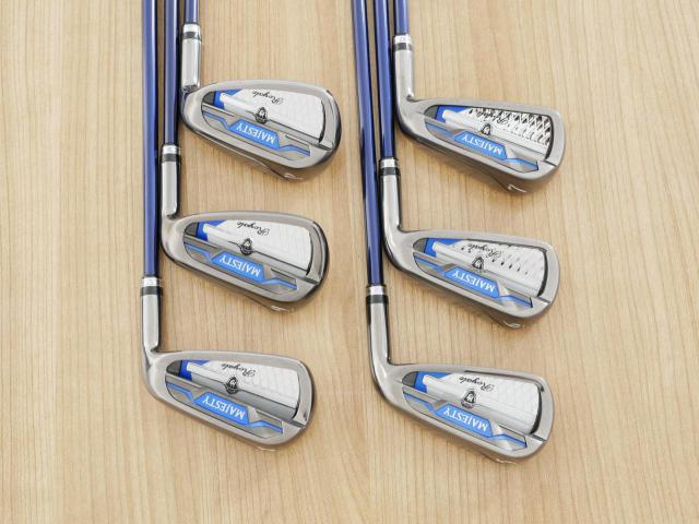 Iron set : Maruman : ชุดเหล็ก Maruman Majesty Royale (รุ่นท๊อปสุด ออกปี 2024 ของใหม่ 9 หมื่นบาท) มีเหล็ก 5-Pw (6 ชิ้น เบอร์ 5 ตีระยะเท่าเบอร์ 4 ของรุ่นอื่น) ก้านกราไฟต์ Flex R