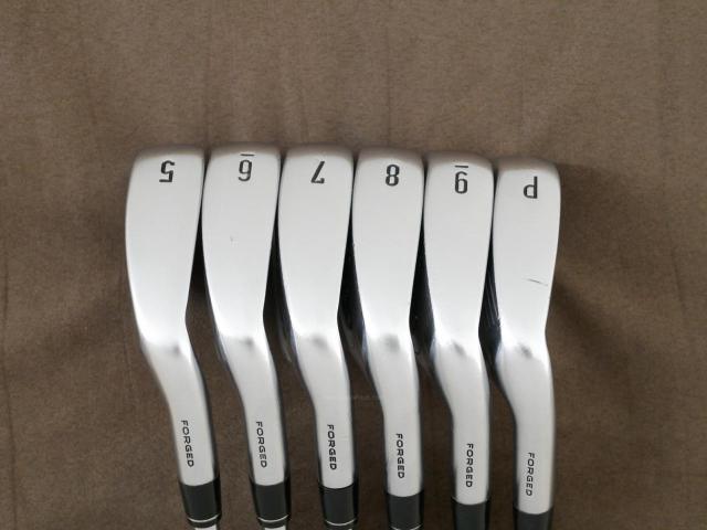 Iron set : Callaway : ชุดเหล็ก Callaway APEX DCB Forged (ปี 2022) มีเหล็ก 5-Pw (6 ชิ้น) ก้านเหล็ก NS Pro ZELOS 7 Flex S
