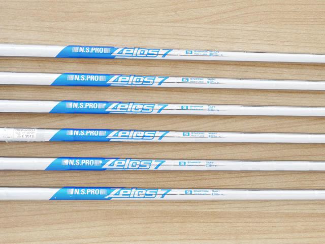 Iron set : Callaway : ชุดเหล็ก Callaway APEX DCB Forged (ปี 2022) มีเหล็ก 5-Pw (6 ชิ้น) ก้านเหล็ก NS Pro ZELOS 7 Flex S