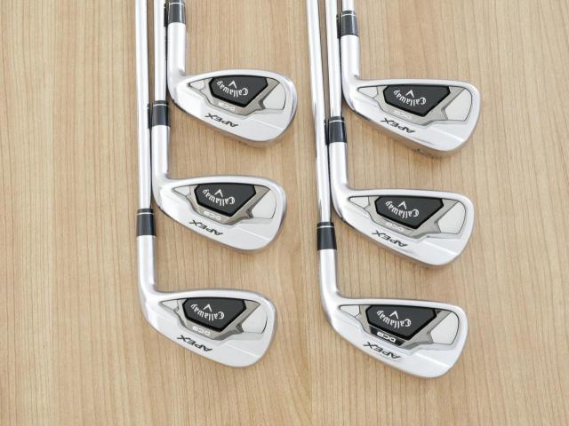 Iron set : Callaway : ชุดเหล็ก Callaway APEX DCB Forged (ปี 2022) มีเหล็ก 5-Pw (6 ชิ้น) ก้านเหล็ก NS Pro ZELOS 7 Flex S