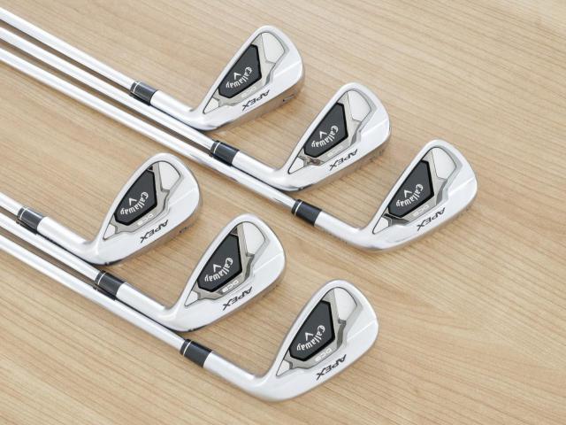Iron set : Callaway : ชุดเหล็ก Callaway APEX DCB Forged (ปี 2022) มีเหล็ก 5-Pw (6 ชิ้น) ก้านเหล็ก NS Pro ZELOS 7 Flex S
