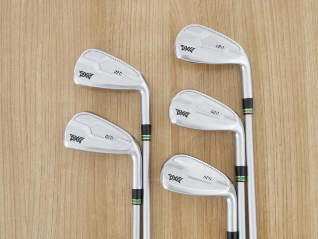 Iron set : PXG : ชุดเหล็ก PXG 0211 DUAL COR (ออกปี 2021 หน้าเด้ง ตีไกลมากๆ) มีเหล็ก 6-Pw (5 ชิ้น) ก้านกราไฟต์ Mitsubishi OTI 85 Flex SR