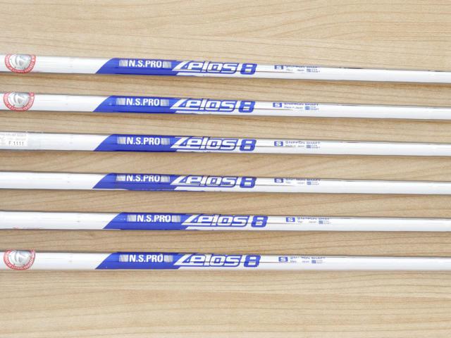 Iron set : Taylormade : ชุดเหล็ก Taylormade P790TI (ตัวท้อปสุด แพงสุด พรีเมียมสุดของ TM.) มีเหล็ก 6-Pw,Aw (6 ชิ้น) ก้านเหล็ก NS Pro ZELOS 8 Flex S