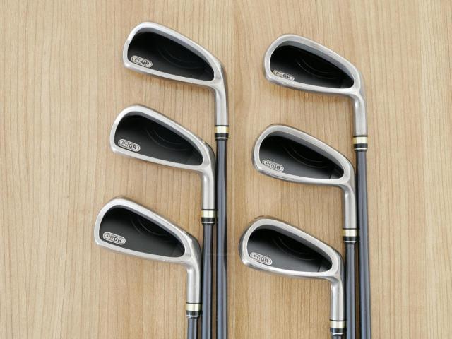 Iron set : PRGR : ชุดเหล็กกระเทย PRGR Egg Forged มีเหล็ก 5-Pw (6 ชิ้น) ก้านกราไฟต์ M-40 Flex SR