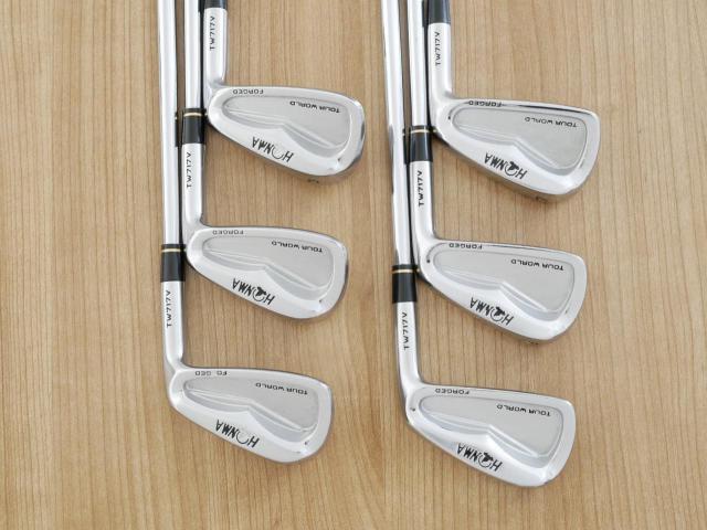 Iron set : Honma : ชุดเหล็ก Honma Tour World TW717V (Forged ปี 2015) มีเหล็ก 5-10 (6 ชิ้น) ก้านเหล็ก NS Pro Modus 120 Flex S