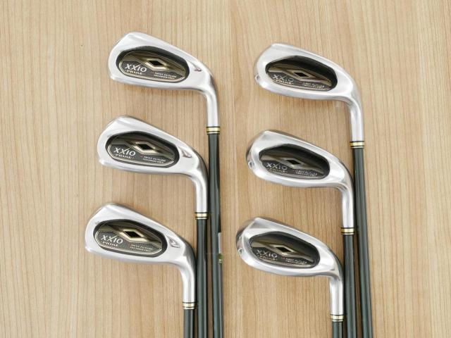 Iron set : XXIO : ชุดเหล็ก XXIO Prime 7 (รุ่นท๊อปสุด ตีง่าย ไกล) มีเหล็ก 7-Pw,Aw,Sw (6 ชิ้น) ก้านกราไฟต์ SP-700 Flex SR