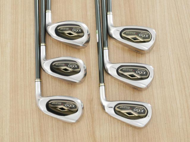 Iron set : XXIO : ชุดเหล็ก XXIO Prime 7 (รุ่นท๊อปสุด ตีง่าย ไกล) มีเหล็ก 7-Pw,Aw,Sw (6 ชิ้น) ก้านกราไฟต์ SP-700 Flex SR