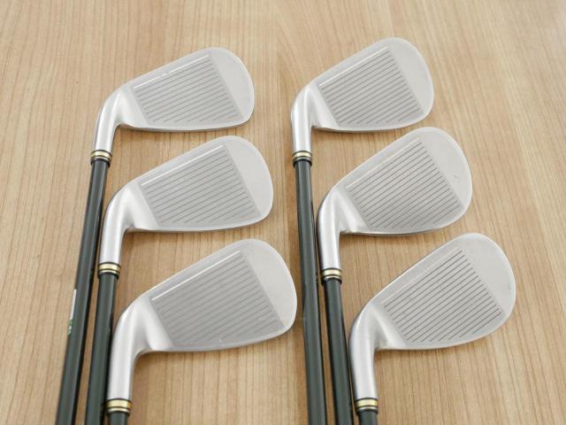 Iron set : XXIO : ชุดเหล็ก XXIO Prime 7 (รุ่นท๊อปสุด ตีง่าย ไกล) มีเหล็ก 7-Pw,Aw,Sw (6 ชิ้น) ก้านกราไฟต์ SP-700 Flex SR