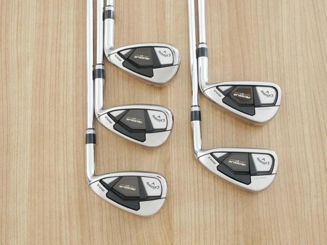 Iron set : Callaway : ชุดเหล็ก Callaway Rogue ST Max (ออกปี 2022 ตีง่าย ไกลมาก) มีเหล็ก 6-Pw (5 ชิ้น) ก้านเหล็ก NS Pro 850 NEO Flex R