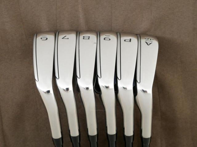Iron set : Callaway : ชุดเหล็ก Callaway Paradym Ai Smoke (ออกปี 2024 ตีง่ายมาก ไกล Japan Spec.) มีเหล็ก 6-Pw,Aw (6 ชิ้น) ก้านกราไฟต์ Fujikura TENSEI 50 Flex R