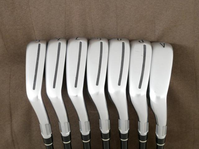 Iron set : Taylormade : ชุดเหล็ก Taylormade M GLOIRE (ปี 2020 รุ่นท๊อปสุด ไกลสุด Japan Spec) มีเหล็ก 5-Pw,Aw (7 ชิ้น) ก้าน Fujikura Speeder Evolution Flex R