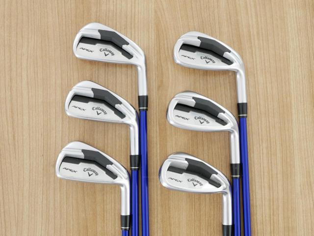 Iron set : Callaway : ชุดเหล็ก Callaway APEX Forged มีเหล็ก 5-Pw (6 ชิ้น) ก้านกราไฟต์ Flex R