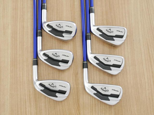 Iron set : Callaway : ชุดเหล็ก Callaway APEX Forged มีเหล็ก 5-Pw (6 ชิ้น) ก้านกราไฟต์ Flex R