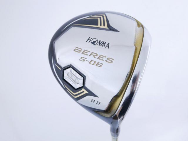 Driver : Honma : ไดรเวอร์ Honma Beres S-06 (รุ่นปี 2019) Loft 9.5 ก้าน ARMRQ X (47) Flex S (2 ดาว)