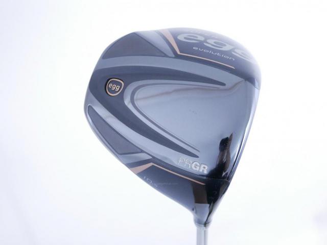 Driver : PRGR : ไดรเวอร์ PRGR Super EGG Evolution 500cc. (รุ่นล่าสุด ออกปี 2024 หน้าเด้งเกินกฏ ตีไกลมาก) Loft 10.5 Flex R2 (M-35)