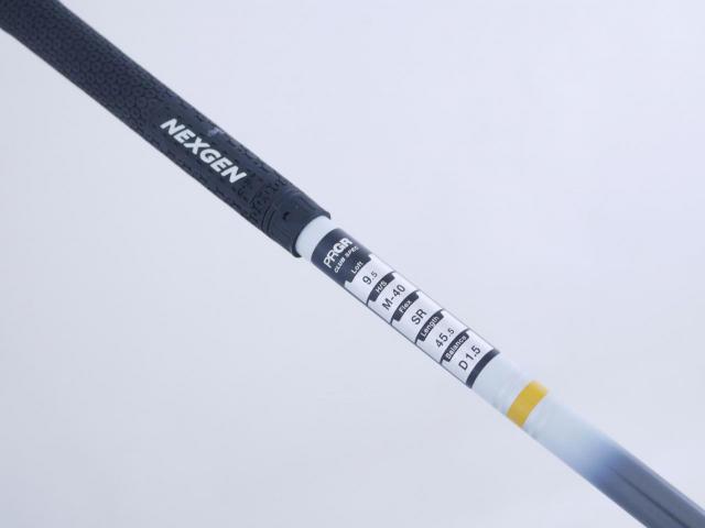 Driver : PRGR : ไดรเวอร์ PRGR RS D JUST (ออกปี 2023) Loft 9.5 ก้าน Mitsubishi Diamana Flex SR