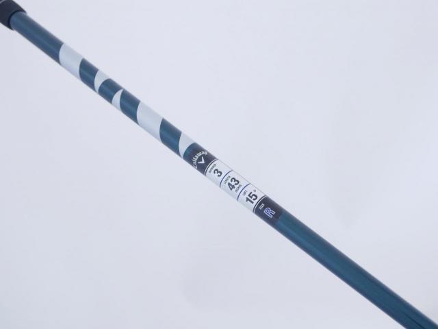 Fairway Wood : callaway : หัวไม้ 3 Callaway Paradym AI Smoke MAX (รุ่นปี 2024 Japan Spec.) Loft 15 ก้าน Fujikura VENTUS 5 Flex R