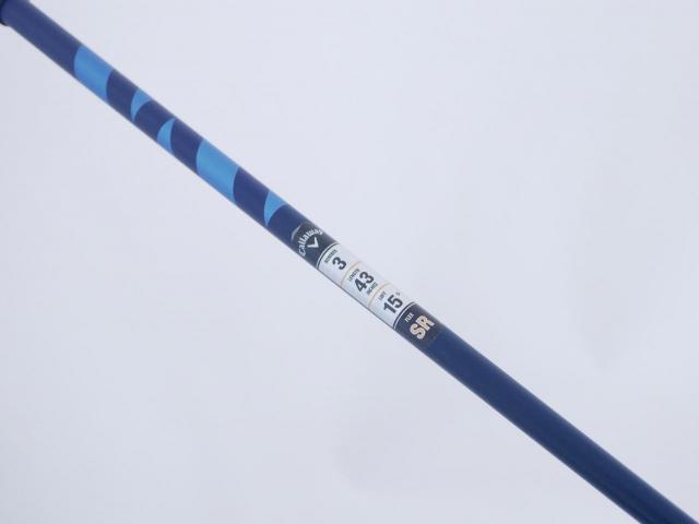 Fairway Wood : callaway : หัวไม้ 3 Callaway Paradym (รุ่นปี 2023 Japan Spec.) Loft 15 (ปรับได้) ก้าน Fujikura Ventus TR 5 Flex SR