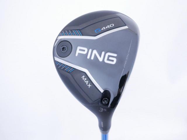 Fairway Wood : Ping : หัวไม้ 3 Ping G440 Max (รุ่นล่าสุด ปี 2025) Loft 15 ก้าน Ping Alta J CB Flex SR