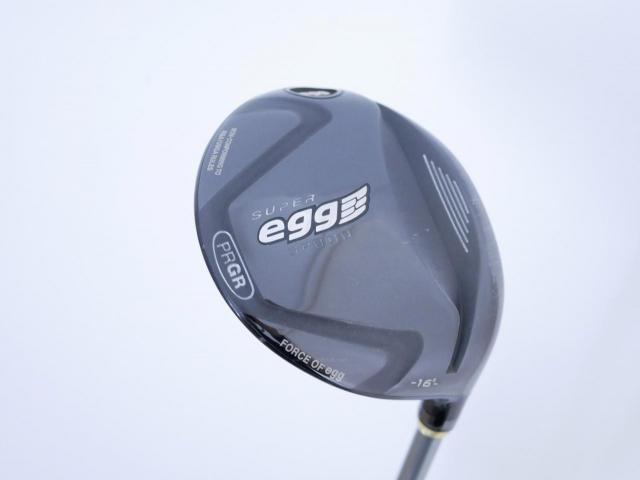 Fairway Wood : PRGR : หัวไม้ 3 PRGR Super Egg (หน้าเด้งเกินกฏ COR 0.84 ปี 2017 หายากมาก) Loft 16 Flex SR (M-40)
