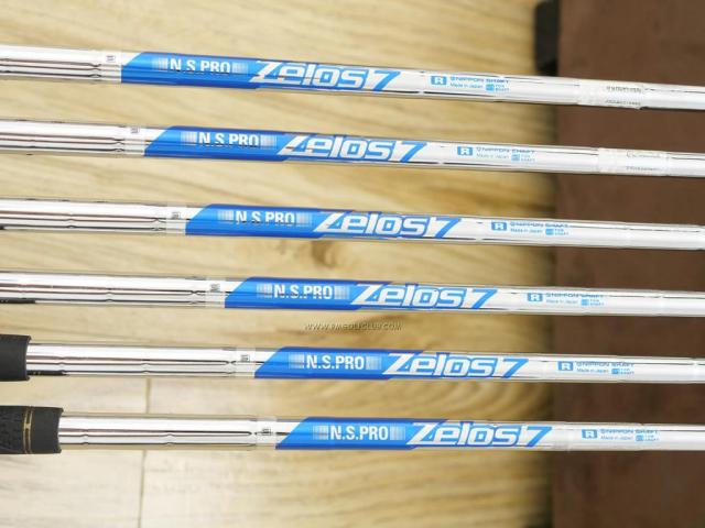 Iron set : Maruman : ชุดเหล็ก Maruman Shuttle Gold (ออกปี 2019 ตีง่าย ไกลสุดๆๆๆๆ) มีเหล็ก 6-Pw,Pa (6 ชิ้น) ก้านเหล็ก NS Pro Zelos 7 Flex R (ก้านหนักเพียง 74 กรัม)