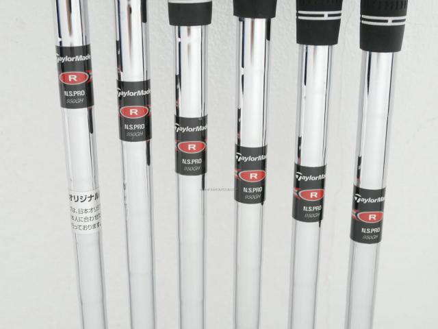 Iron set : Taylormade : ชุดเหล็ก Taylormade R7 Ti (ใบใหญ่ ตีง่าย) มีเหล็ก 5-Pw (6 ชิ้น) ก้านเหล็ก NS Pro 950 Flex R