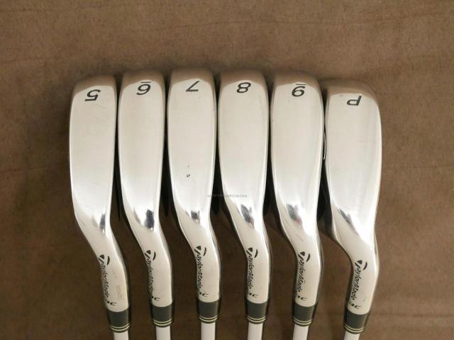 Iron set : Taylormade : ชุดเหล็ก Taylormade R7 Ti (ใบใหญ่ ตีง่าย) มีเหล็ก 5-Pw (6 ชิ้น) ก้านเหล็ก NS Pro 950 Flex R