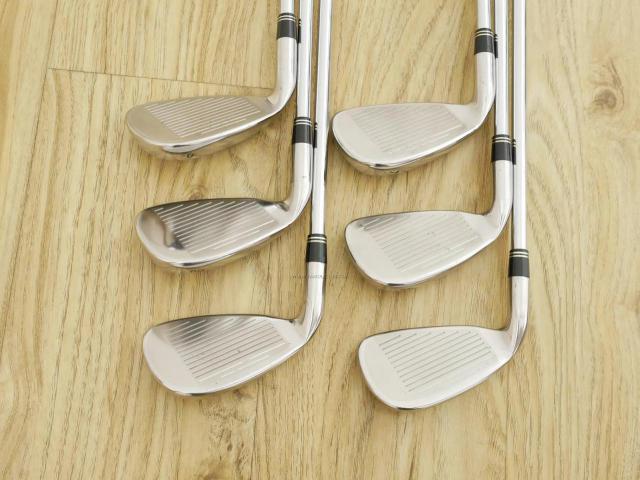 Iron set : Taylormade : ชุดเหล็ก Taylormade R7 Ti (ใบใหญ่ ตีง่าย) มีเหล็ก 5-Pw (6 ชิ้น) ก้านเหล็ก NS Pro 950 Flex R
