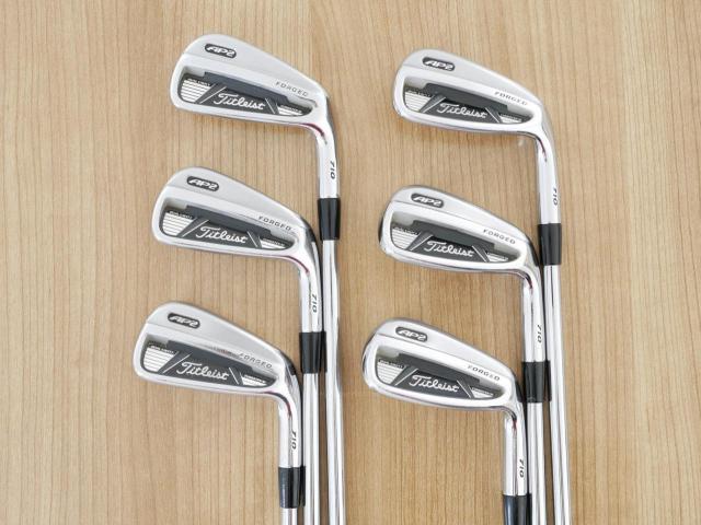 Iron set : Titleist : ชุดเหล็ก Titleist AP2 710 Forged มีเหล็ก 5-Pw (6 ชิ้น) ก้านเหล็ก NS Pro 950 Flex R
