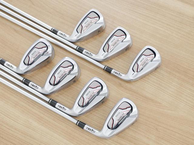 Iron set : Honma : ชุดเหล็ก Honma Bezeal 535 (ปี 2019 รุ่นนี้ใบใหญ่ที่สุดของ Honma) มีเหล็ก 5-11 (7 ชิ้น) ก้านกราไฟต์ Honma Vizard 48 Flex SR