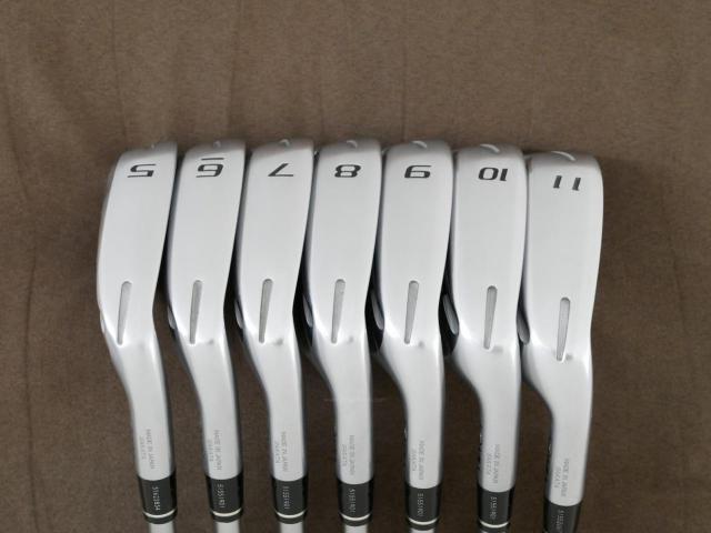 Iron set : Honma : ชุดเหล็ก Honma Bezeal 535 (ปี 2019 รุ่นนี้ใบใหญ่ที่สุดของ Honma) มีเหล็ก 5-11 (7 ชิ้น) ก้านกราไฟต์ Honma Vizard 48 Flex SR