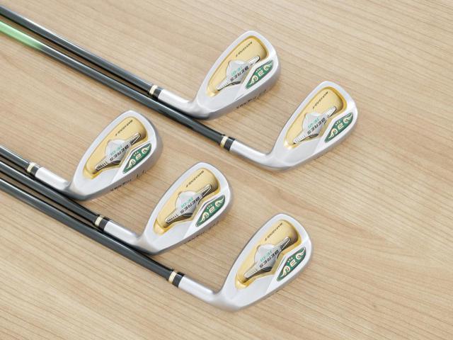 Iron set : Honma : **ก้าน 3 ดาว** ชุดเหล็ก Honma Beres IE-01 (ใบใหญ่ ลอยง่าย เหมาะกับซีเนียร์) มีเหล็ก 7-11 (5 ชิ้น) ก้าน ARMRQ 6 (45) Flex R (3 ดาว)