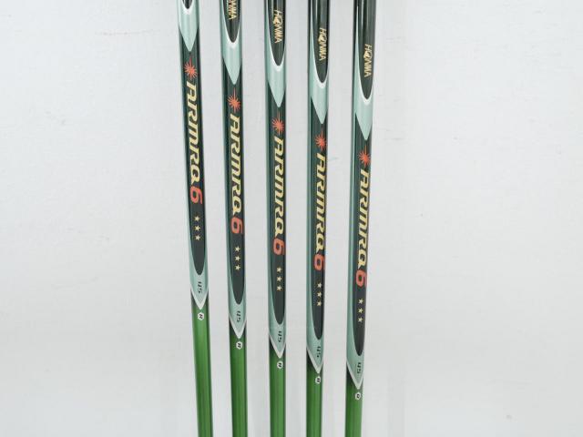 Iron set : Honma : **ก้าน 3 ดาว** ชุดเหล็ก Honma Beres IE-01 (ใบใหญ่ ลอยง่าย เหมาะกับซีเนียร์) มีเหล็ก 7-11 (5 ชิ้น) ก้าน ARMRQ 6 (45) Flex R (3 ดาว)