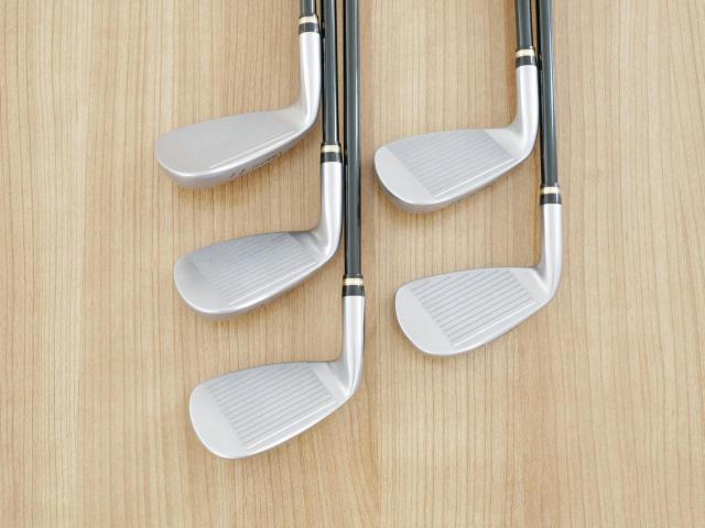 Iron set : Honma : **ก้าน 3 ดาว** ชุดเหล็ก Honma Beres IE-01 (ใบใหญ่ ลอยง่าย เหมาะกับซีเนียร์) มีเหล็ก 7-11 (5 ชิ้น) ก้าน ARMRQ 6 (45) Flex R (3 ดาว)